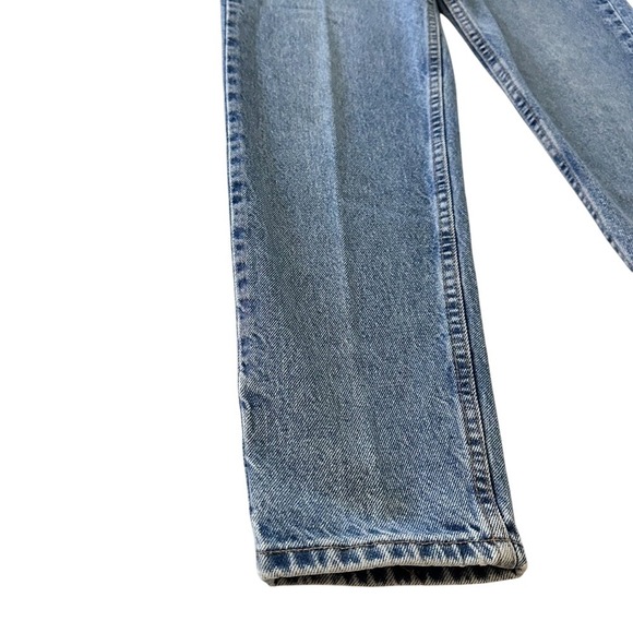 Vintage Levi's 90s‎ High Waisted Relaxed Fit Tapered Leg ORANGE TAB - size 7 - Picture 3 of 12